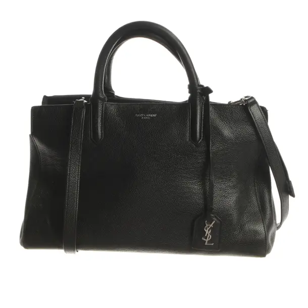 Handbag, in Black, Leather, Saint Laurent