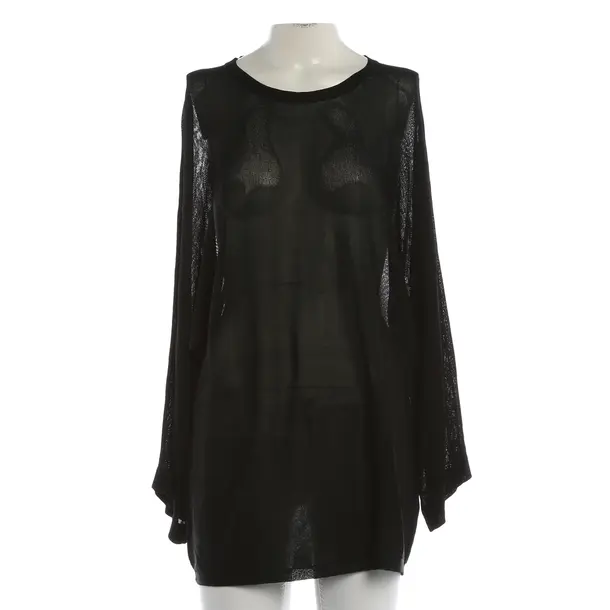 Jumper, in Black, Viscose, Roberto Collina