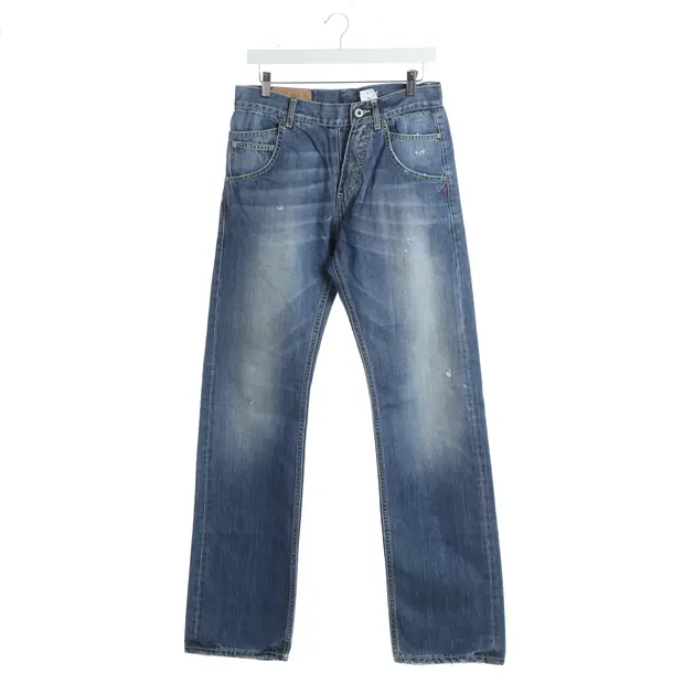 Jeans straight fit, in Blu, Cotone, Dondup