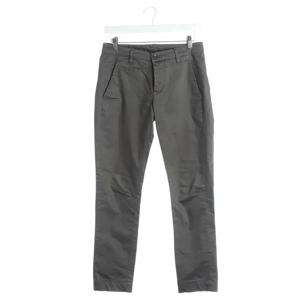 Chinos, in Gray, Cotton, Dondup