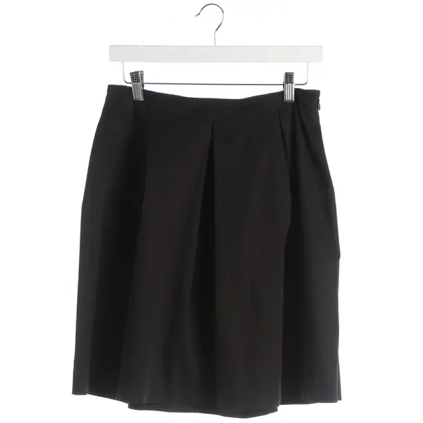 Rock, in Schwarz, Baumwolle, Miu Miu