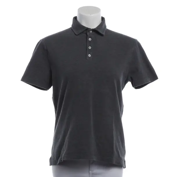 Poloshirt, in Grau, Baumwolle, Brunello Cucinelli