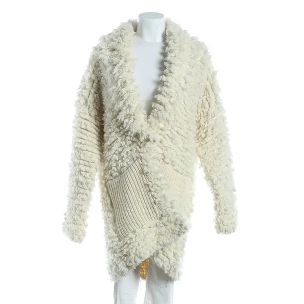 Winter Coat, in Beige, Wool, Alanui