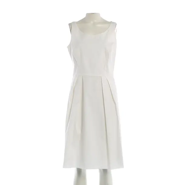 Dress, in White, Cotton, Prada Linea Rossa