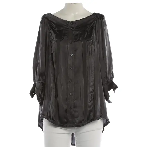 Blouse, in Black, Cupro, Prada