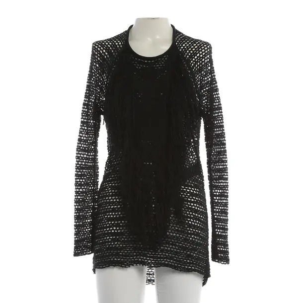 Long Sleeve Shirt, in Black, Cotton, Isabel Marant