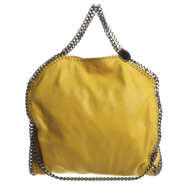 Shoulder Bag, in Yellow, Kunstleder, Stella McCartney