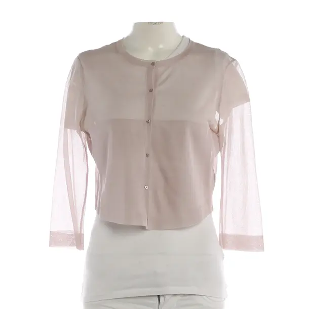 Cardigan, in Light Pink, Silk, Alaia