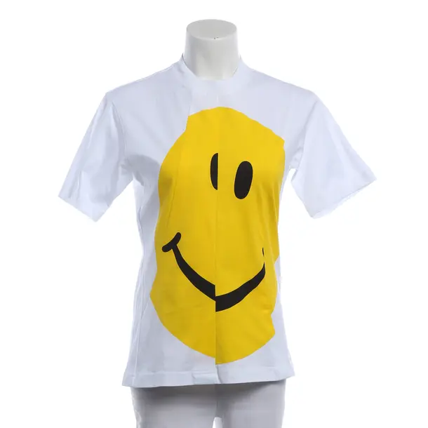 Shirt, in White, Cotton, Moschino