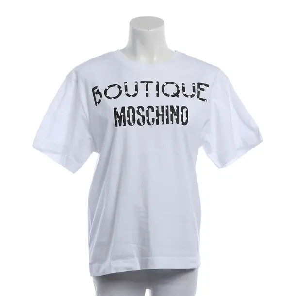 Shirt, in Weiß, Baumwolle, Moschino