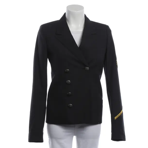 Blazer, in Grau, Wolle, Saint Laurent