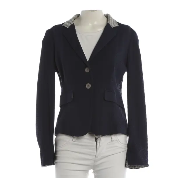 Blazer, in Navy, Cotton, Fabiana Filippi
