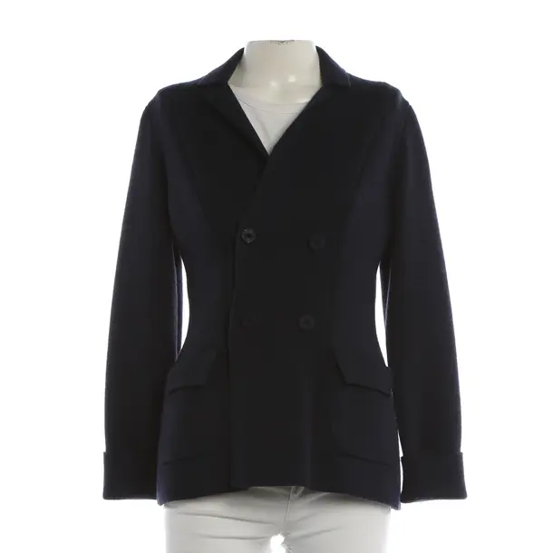 Blazer, in Navy, Wool, Fabiana Filippi