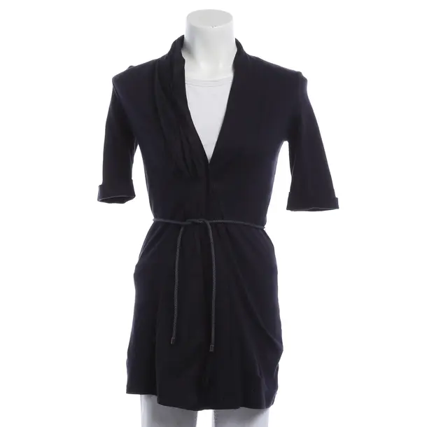 Strickjacke, in Navy, Baumwolle, Brunello Cucinelli