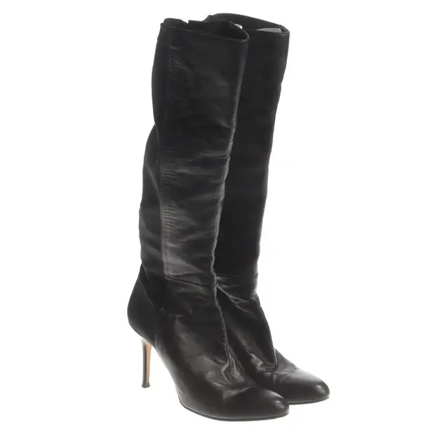 Boots, in Black, Jimmy Choo
