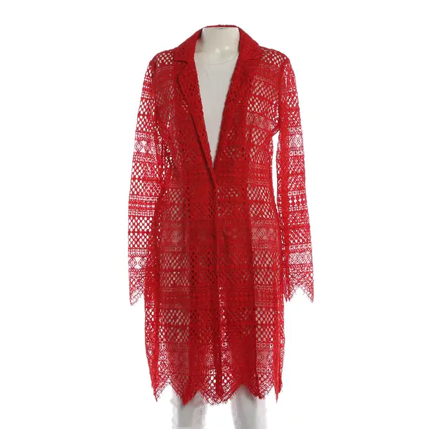 Blazer, in Red, Baumwolle, Twin Set