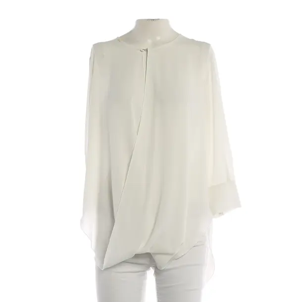 Blouse, in White, Silk, Elisabetta Franchi