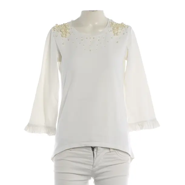 Long Sleeve Shirt, in White, Cotton, Twin Set