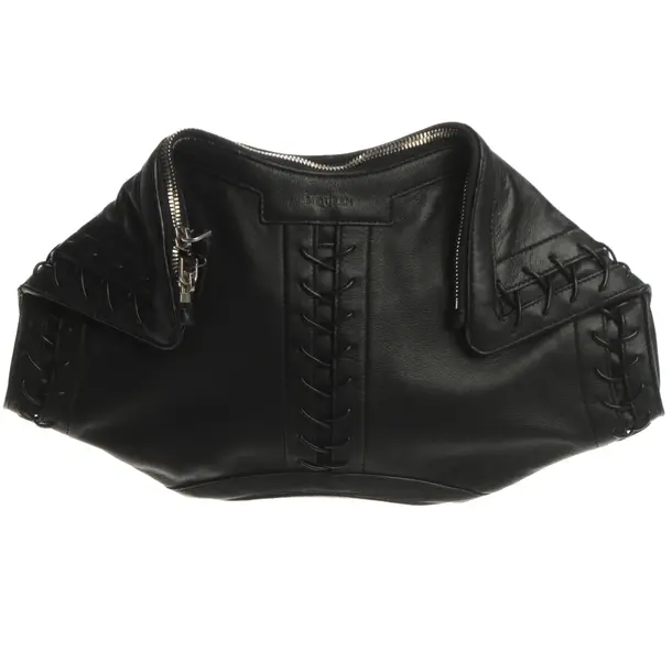 Pochette, in Nero, Pelle, Alexander McQueen