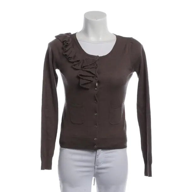 Cardigan, in Brown, Wool, Ermanno Scervino