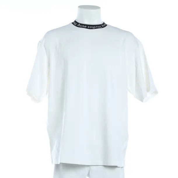 T-Shirt, in Cream, Viscose, Acne Studios