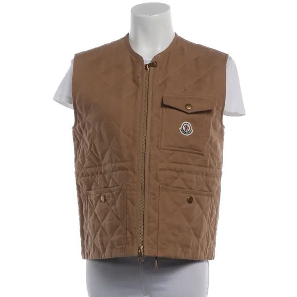 Vest, in Camel, Linen, Moncler
