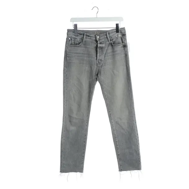 Slim Fit Jeans, in Light Gray, Baumwolle, Mother