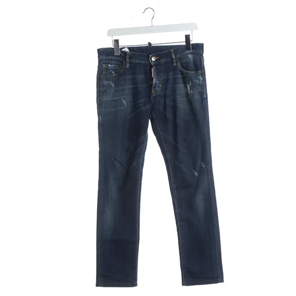 Jeans straight fit, in Blu, Cotone, Dsquared