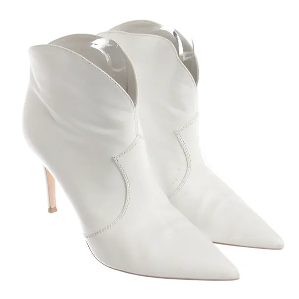 Stiefeletten, in Weiß, Gianvito Rossi
