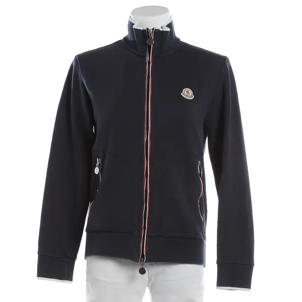 Zip-up Hoodie, in Navy, Cotton, Moncler