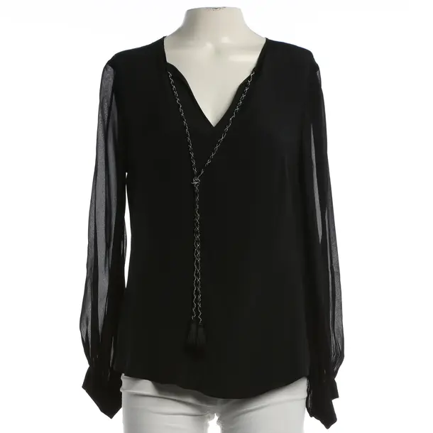 Blouse, in Black, Acetate, Dondup