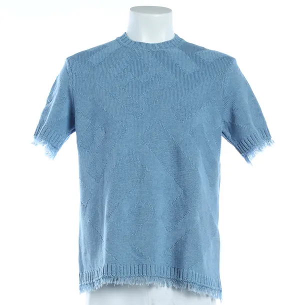 Jumper, in Blue, Cotton, Fendi