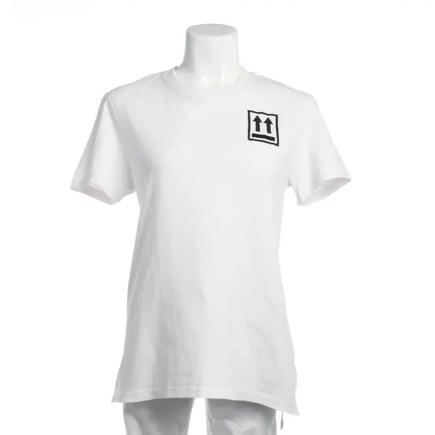 Shirt in Weiß, Baumwolle, Off-White