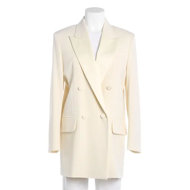 Blazer, in Beige, Wool, Max Mara