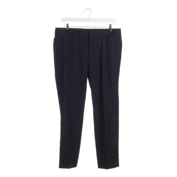 Hose in Blau, Wolle, Prada