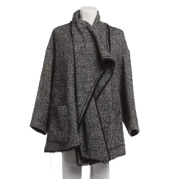 Mid-Season Coat, in Black, Wool, Isabel Marant Étoile