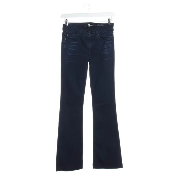 Jeans Flared in Blau, Baumwolle, 7 for all mankind