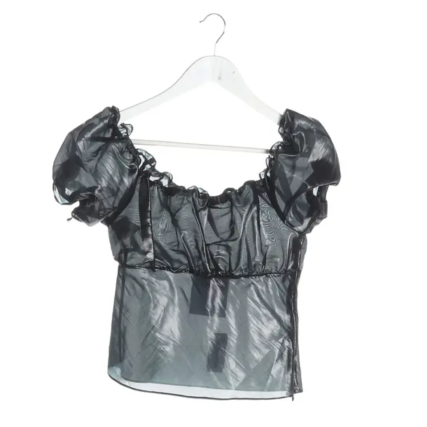 Blouse in Black, Polyimide, Moschino