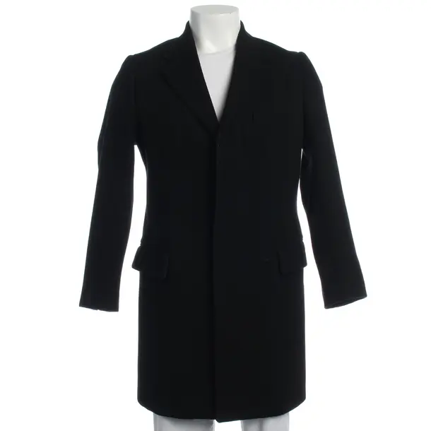 Winter Coat in Black, Wool, Maison Martin Margiela