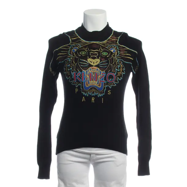 Pullover in Schwarz, Baumwolle, Kenzo