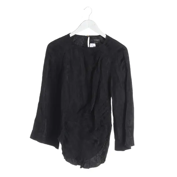 Bluse in Schwarz, Viskose, Isabel Marant