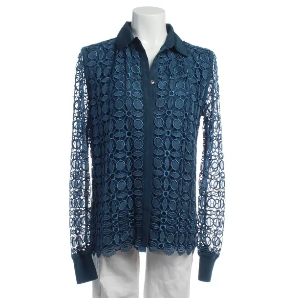 Bluse in Blau, Baumwolle, Sportmax