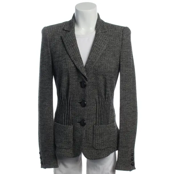 Blazer in Schwarz, Wolle, Armani Collezioni