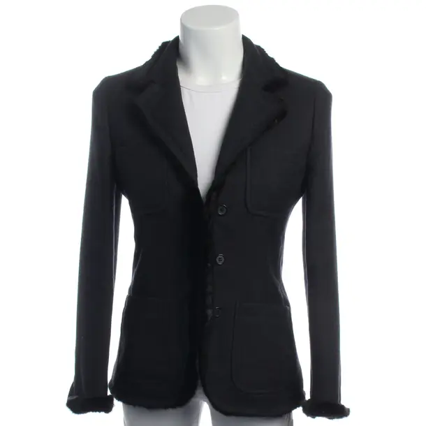 Blazer in Gray, Wool, Prada