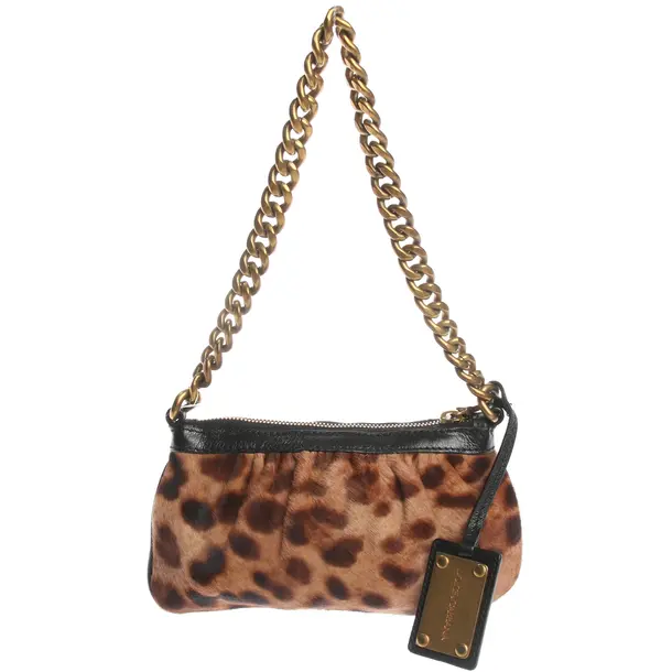 Evening Bag in Brown, Leather, Dolce & Gabbana