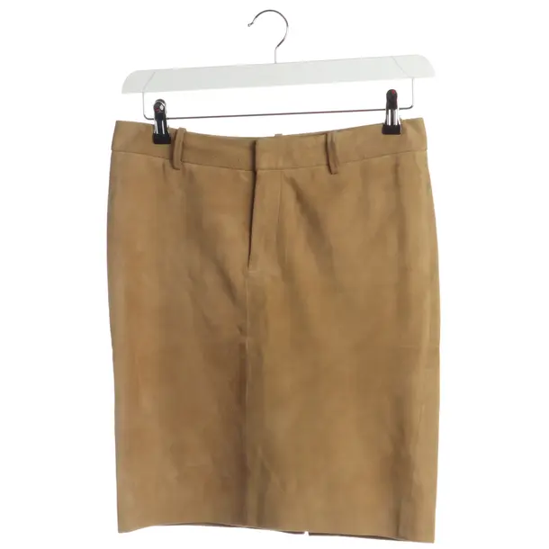Rock in Braun, Leder, Lauren Ralph Lauren