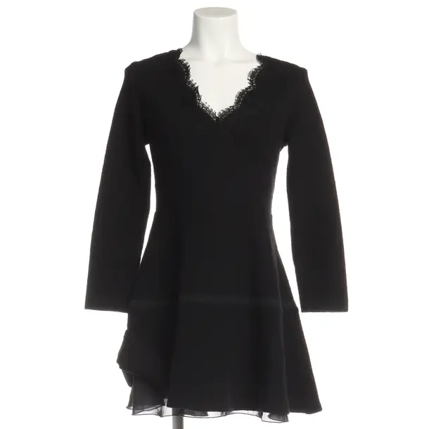 Kleid in Schwarz, Wolle, Ermanno Scervino