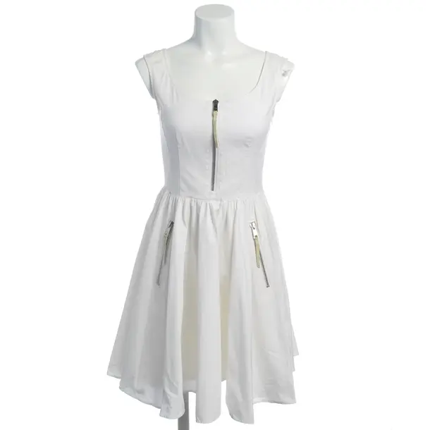 Dress in White, Cotton, Prada