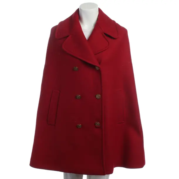 Wintermantel in Rot, Wolle, Red Valentino