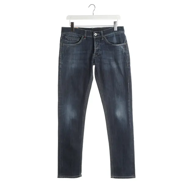 Straight Fit Jeans, in Blue, Cotton, Dondup